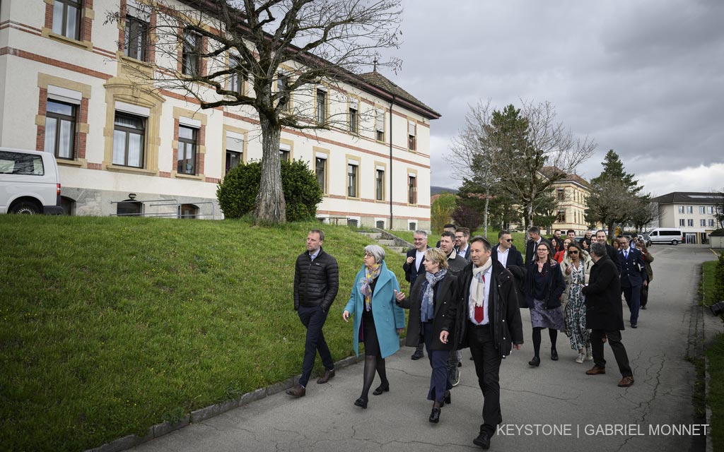 Besuch im Bundesasylzentrum Boudry (NE)