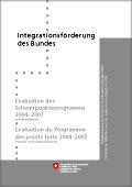 Evaluation des Schwerpunkteprogramms 2004 -2007