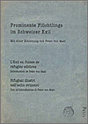 Titelbild der Publikation «Prominente Flüchtlinge in der Schweiz»